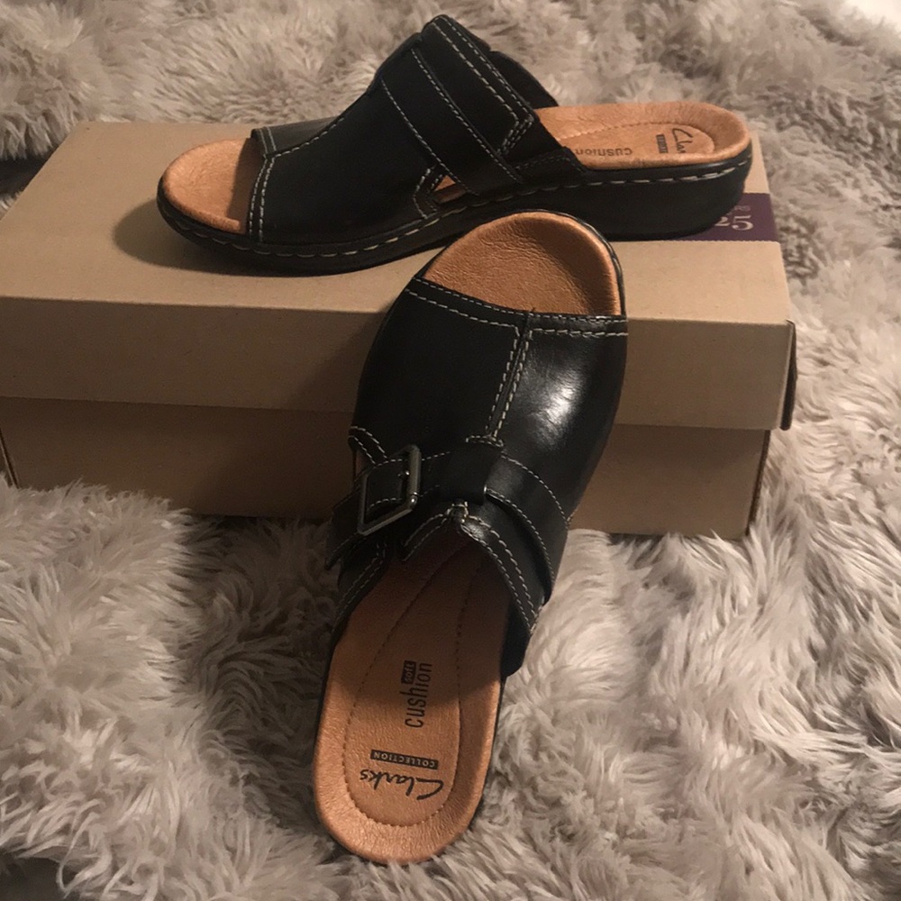Clark’s leather sandals